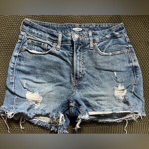 Old Navy Distressed Blue Jean Shorts